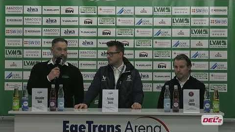20.02.2026 - Pressekonferenz - Bietigheim Steelers vs. Eispiraten Crimmitschau