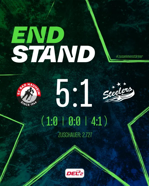 Auswärtsniederlage in Bad Nauheim