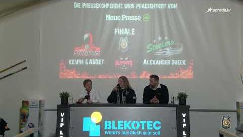 21.04.2025 - Pressekonferenz - Hannover Scorpions vs. Bietigheim Steelers