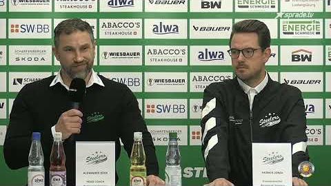 01.11.2024 - Pressekonferenz - Bietigheim Steelers vs. EV Füssen