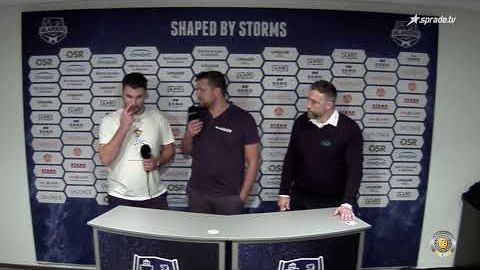 22.09.2024 - Pressekonferenz - EV Lindau Islanders vs. Bietigheim Steelers