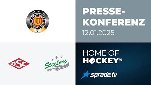 12.01.2025 - Pressekonferenz - Deggendorfer SC vs. Bietigheim Steelers