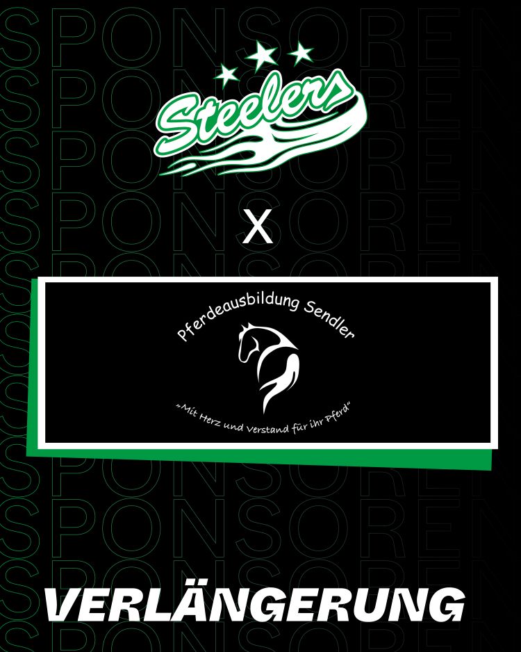 Pferdeausbildung Sendler und Steelers verlängern ihre Partnerschaft