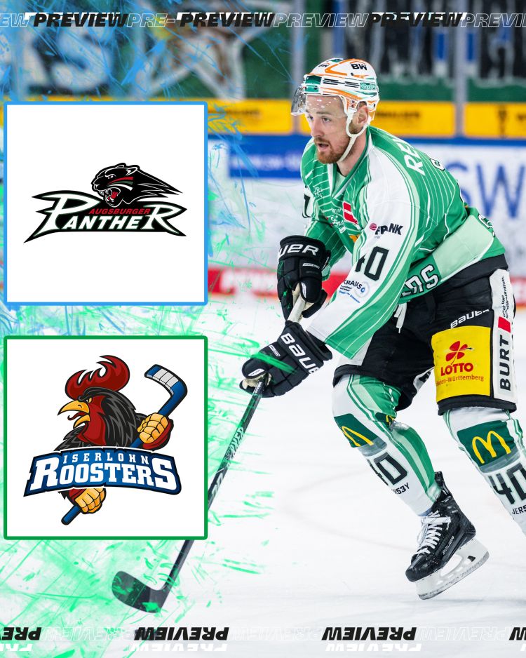 Heute geht es nach Augsburg – am Sonntag kommen die Roosters