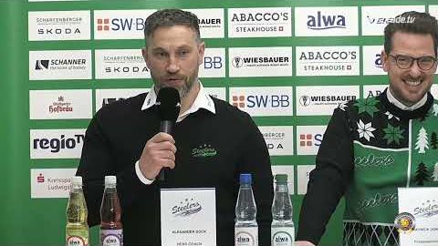 22.12.2024 - Pressekonferenz - Bietigheim Steelers vs. EV Lindau Islanders