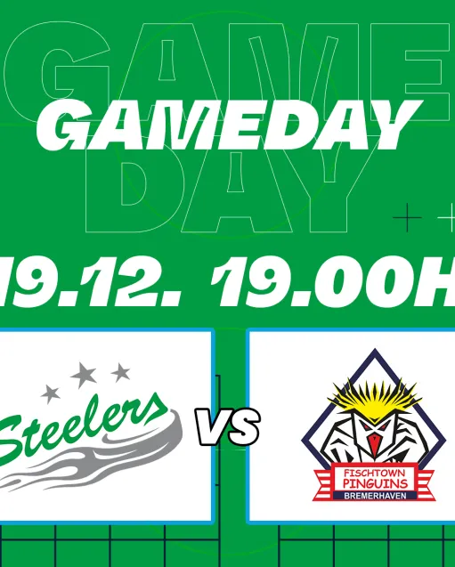Gameday – die Steelers empfangen die Fischtown Pinguins