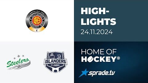 24.11.2024 - Highlights - Bietigheim Steelers vs. EV Lindau Islanders