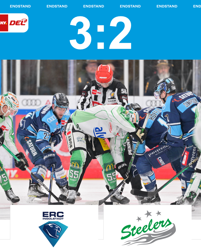 2:3-Niederlage in Ingolstadt besiegelt den sportlichen Abstieg