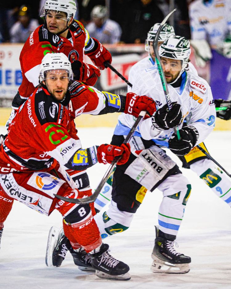 Shutout für Olafr Schmidt bei Auswärtssieg in Crimmitschau