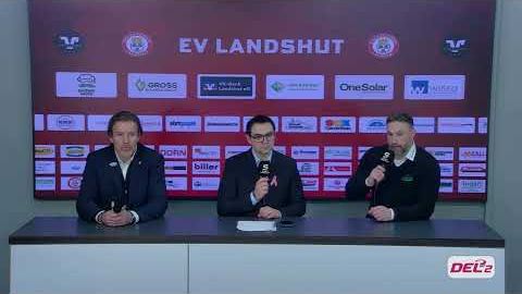26.10.2025 - Pressekonferenz - EV Landshut vs. Bietigheim Steelers