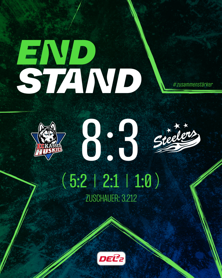 Schlittenhunde überfahren die Steelers