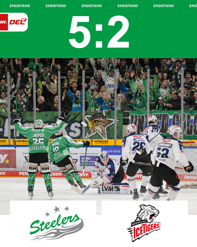 5:2-Heimsieg gegen Nürnberg