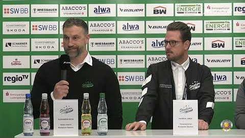 20.10.2024 - Pressekonferenz - Bietigheim Steelers vs. EC Peiting