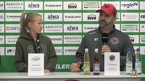 08.12.2024 - Pressekonferenz - Bietigheim Steelers vs. EHF Passau Black Hawks