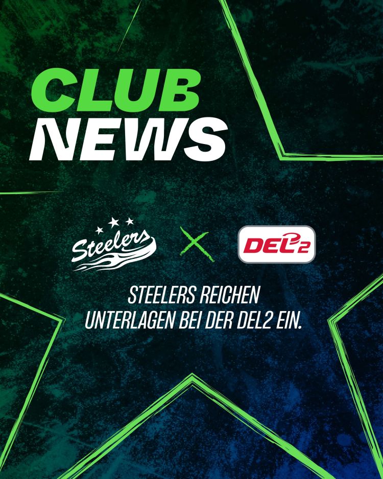 Steelers reichen DEL2 Unterlagen ein