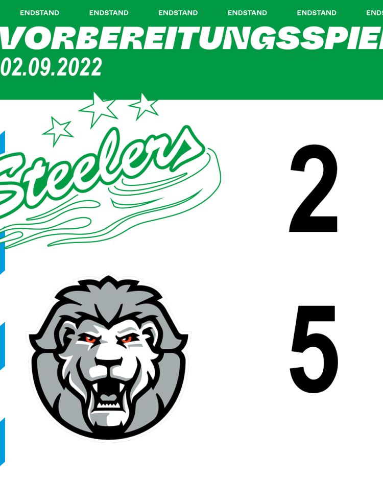 Niederlage gegen die Löwen Frankfurt