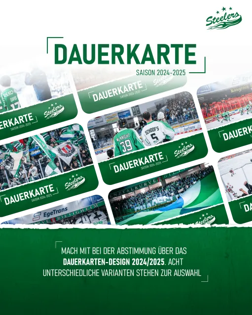 Abstimmung über das Dauerkarten-Design