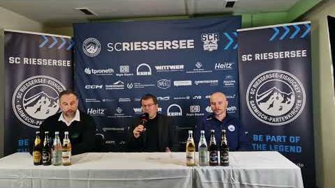 27.10.2024 - Pressekonferenz - SC Riessersee vs. Bietigheim Steelers
