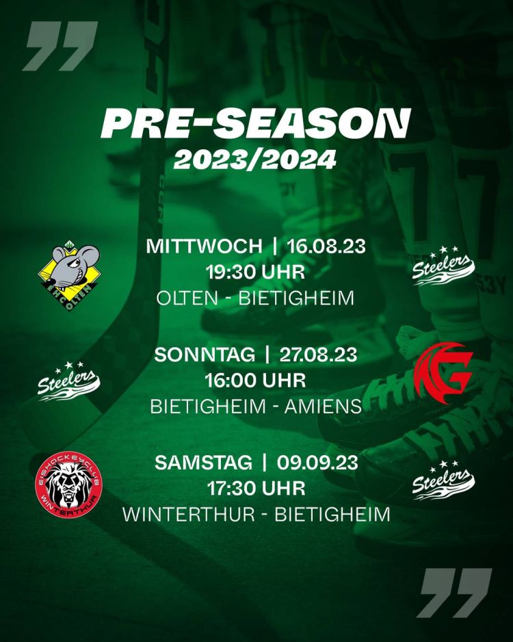 Vorbereitungsspielplan 2023/2024 steht