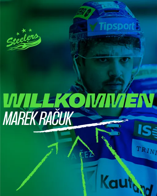 Steelers verpflichten Marek Račuk