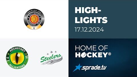 17.12.2024 - Highlights - Höchstadter EC vs. Bietigheim Steelers