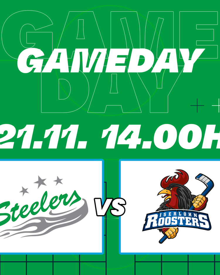 Gameday – die Steelers erwarten die Iserlohn Roosters