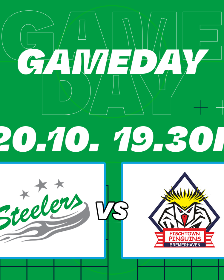 Gameday – die Steelers empfangen die Fischtown Pinguins aus Bremerhaven