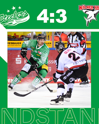 Steelers sind das Team der Stunde: Bietigheim vs. Köln 4:3