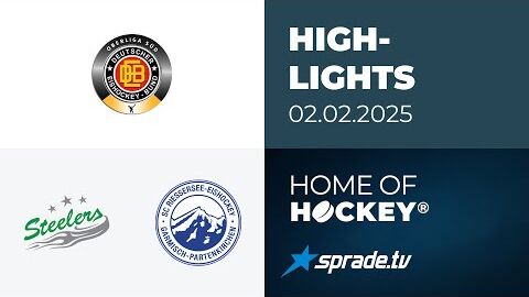 02.02.2025 - Highlights - Bietigheim Steelers vs. SC Riessersee