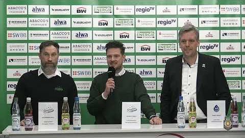 23.03.2025 - Pressekonferenz - Bietigheim Steelers vs. KSW Icefighters Leipzig