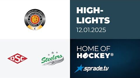 12.01.2025 - Highlights - Deggendorfer SC vs. Bietigheim Steelers