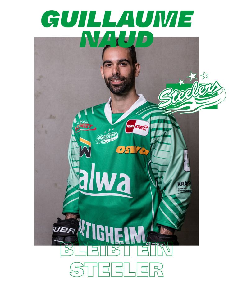 Guillaume Naud bleibt ein Steeler
