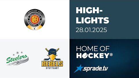 28.01.2025 - Highlights - Bietigheim Steelers vs. Stuttgarter EC