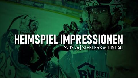 22.12.2024 - Impressionen - Bietigheim Steelers vs. EV Lindau Islanders
