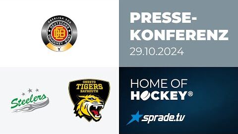 29.10.2024 - Pressekonferenz - Bietigheim Steelers vs. onesto Tigers Bayreuth