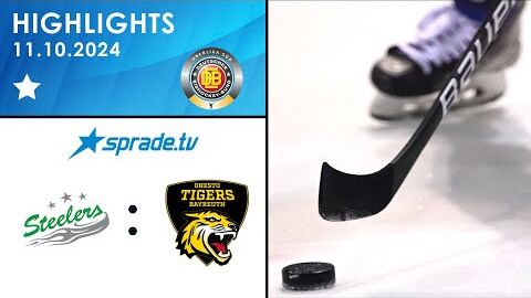 29.10.2024 - Highlights - Bietigheim Steelers vs. onesto Tigers Bayreuth