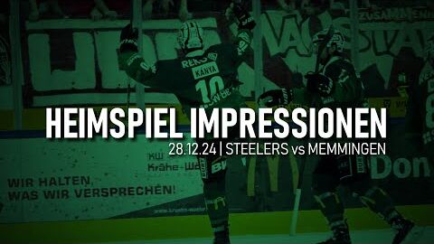 28.12.2024 - Impressionen - Bietigheim Steelers vs. ECDC Memmingen Indians