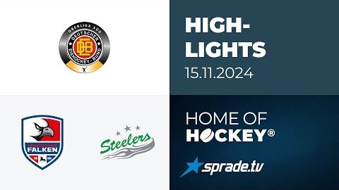 15.11.2024 - Highlights - Heilbronner Falken vs. Bietigheim Steelers