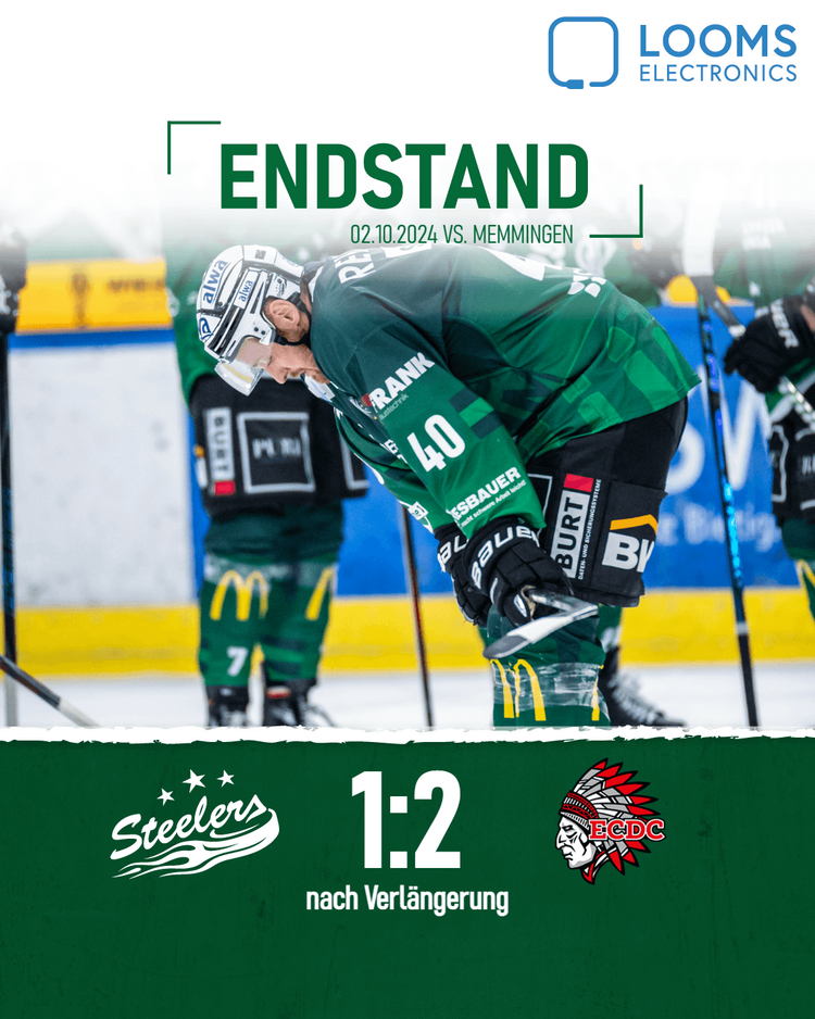 Knappes Duell: Steelers verlieren nach Overtime
