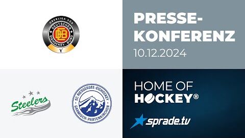 10.12.2024 - Pressekonferenz - Bietigheim Steelers vs. SC Riessersee