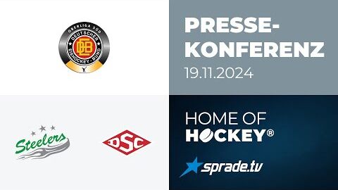 19.11.2024 - Pressekonferenz - Bietigheim Steelers vs. Deggendorfer SC