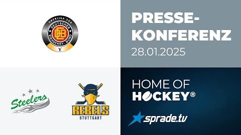 28.01.2025 - Pressekonferenz - Bietigheim Steelers vs. Stuttgarter EC